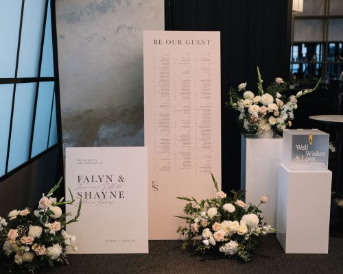 Freestanding Seating Plan